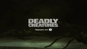 Deadly Creatures screen shot title